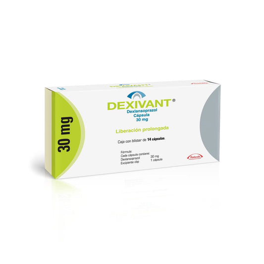 DEXIVANT 30MG CAPSULAS C14