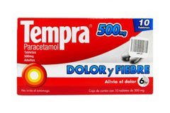 TEMPRA 500MG TAB C10