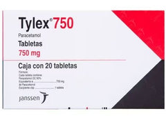 TYLEX 750 MG 20 TAB