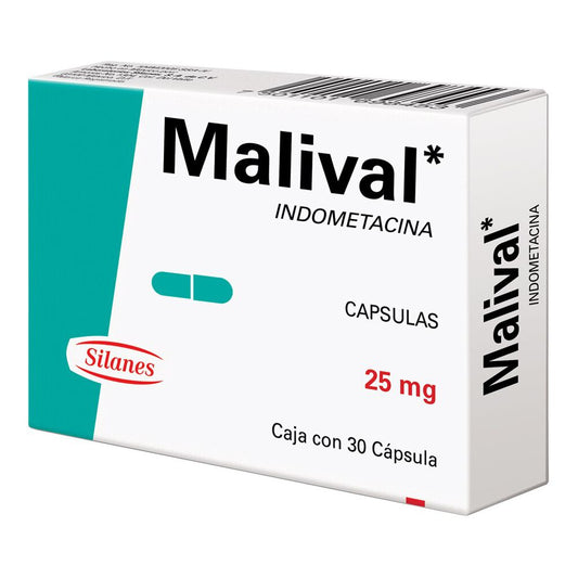 MALIVAL 25 MG 30 CAPS