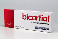 BICARTIAL 2.5/50 MG 14 CAPS