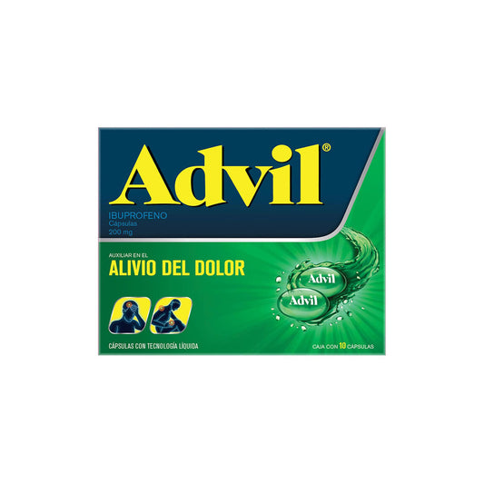 ADVIL FASTGEL 200MG CAP C10