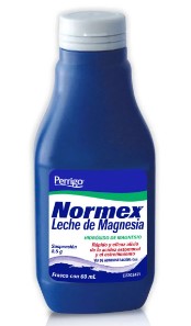 LECHE DE MAGNESIA NORMEX SUSP. C/60 ML.
