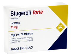 STUGERON FORTE 75MG 60 TAB