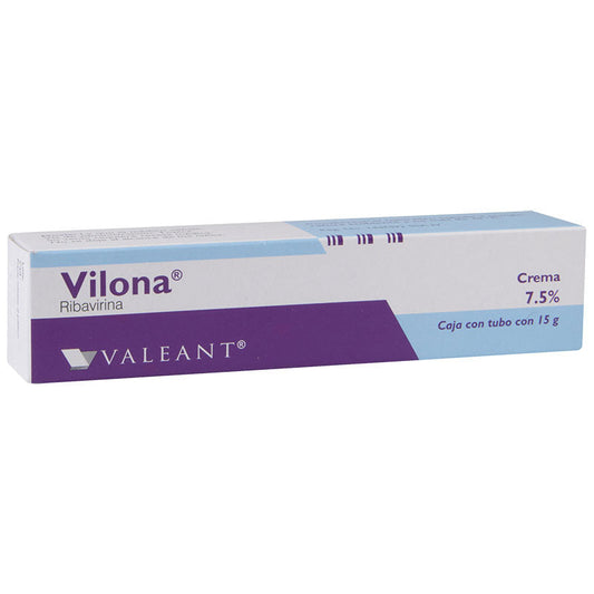 VILONA CMA. 7.5% CAJA C/TUBO C/15 G.