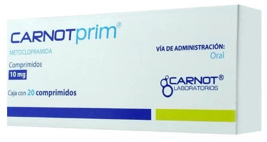 CARNOTPRIM 10 MG 20 CPR