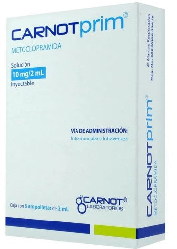 CARNOTPRIM 10 MG AMP 6X2 ML