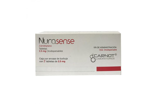 NURASENSE 2.5 MG ORODISP 2 TAB
