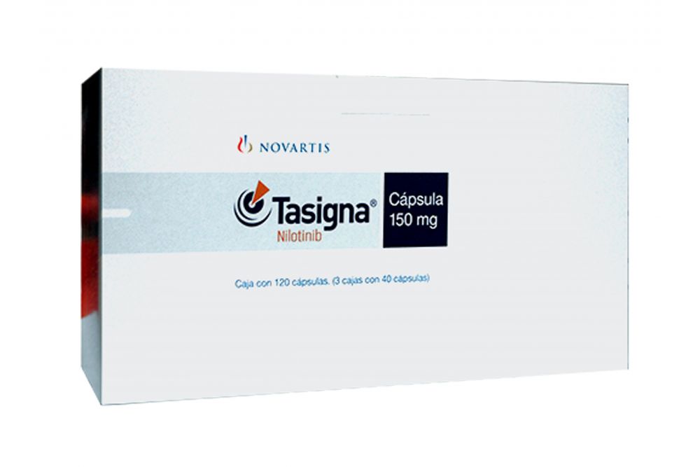 TASIGNA 150 MG CAJA 120 CAPSULAS