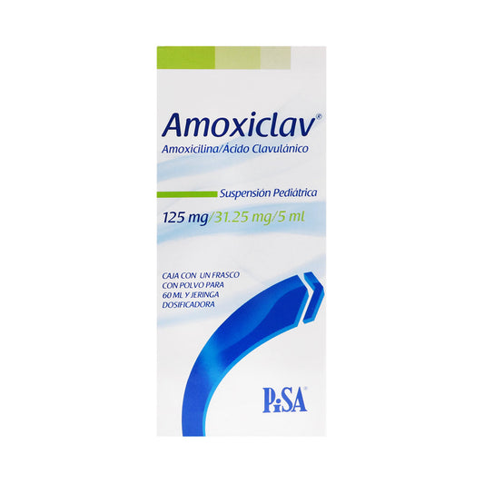 AMOXICLAV PED 125MG SUSP 60ML