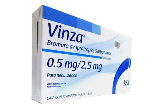 VINZA 0 5MG/2 5MG AMP 2 5ML C10