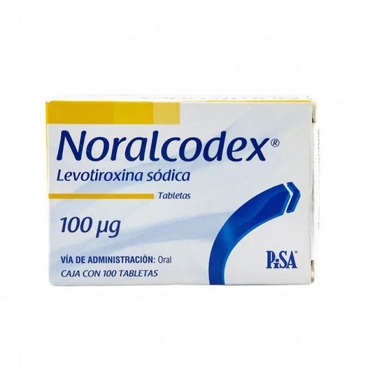 NORALCODEX 100MG CJA C/100 TAB