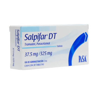 SALPIFAR DT 37.5/325MG - TAB 20