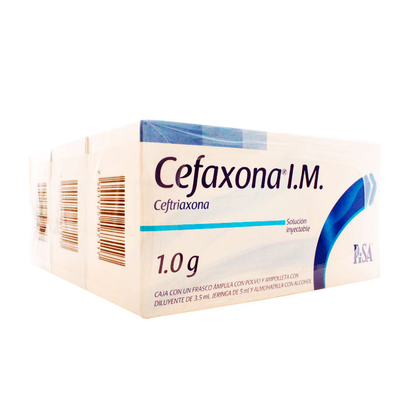 CEFAXONA I.M. 3 PACK 1G (A) - SOL 1