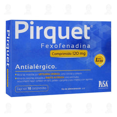 PIRQUET 120MG - COM 10