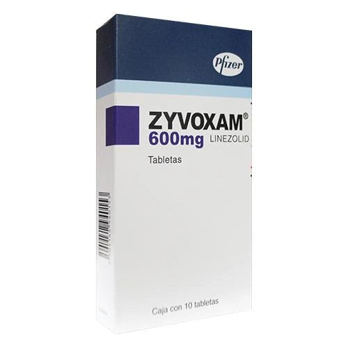 ZYVOXAM 600 MG TAB 10