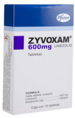 ZYVOXAM 600 MG TAB 10