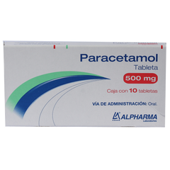 PARACETAMOL 500MG GI SANO - TAB 10