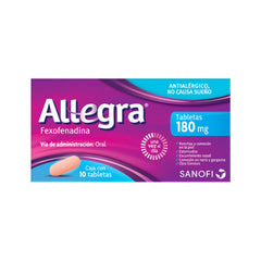 ALLEGRA 180 MG 10 TAB