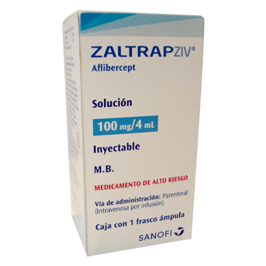 ZALTRAP ZIV 100 MG/4 ML