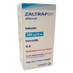 ZALTRAP ZIV 100 MG/4 ML