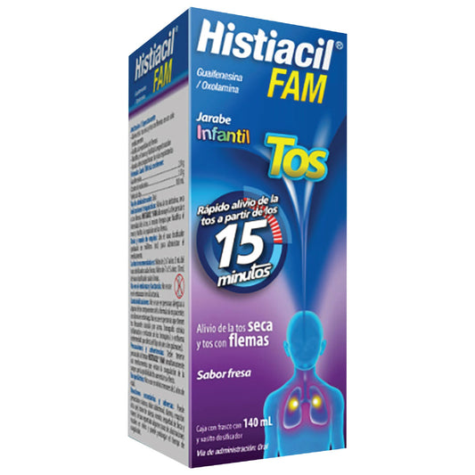 HISTIACIL FAM INF FRESA 2/1G - JBE 140ML