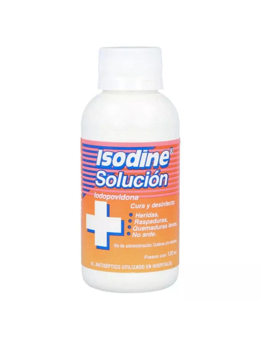 ISODINE ANTISEP SOL 120ML