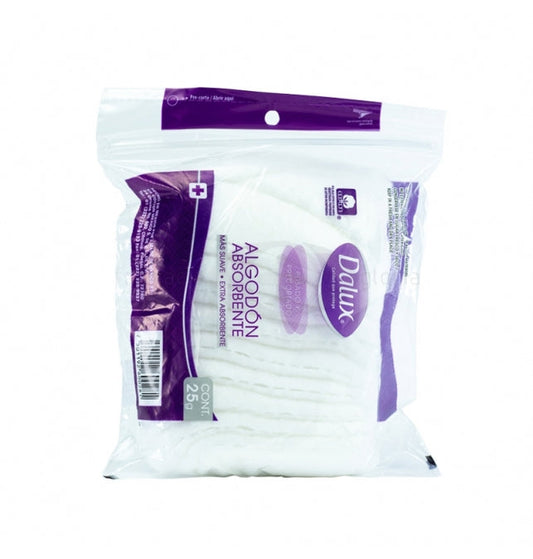 ALGODON DALUX PLISADO - BOL 25G