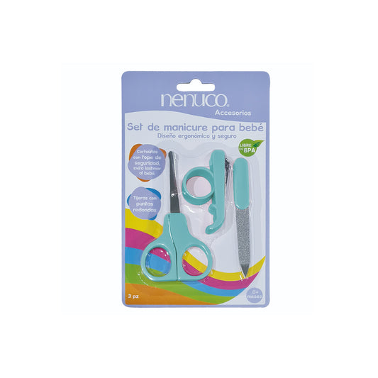 SET MANICURE NENUCO C/3PZAS