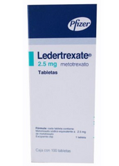 LEDERTREXATE 2.5 MG 100 TAB