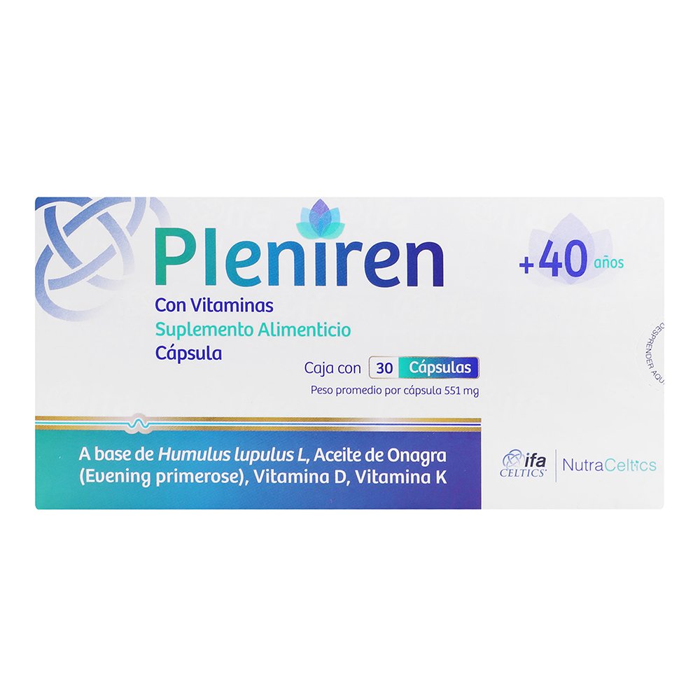 PLENIREN SUP ALIM +40 CAPS C30