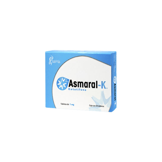 ASMARAL K COMPR 1 MG CAJA C30
