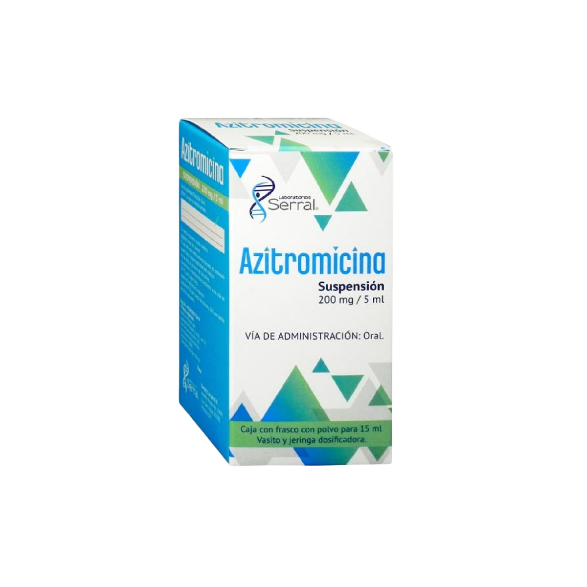 AZITROMICINA SUSP. 200 MG. FCO. P/15 ML. ( AZTROGECIN )