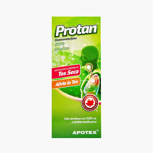 PROTAN JBE. 15 MG. CAJA C/FCO. C/120 ML.
