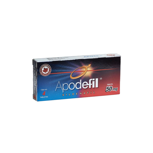 APODEFIL 4 TAB 50 MG