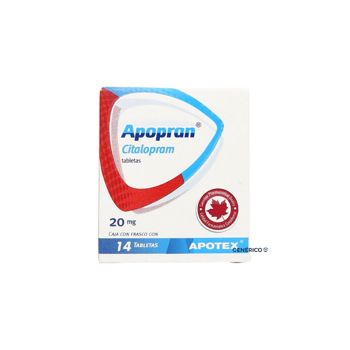 APOPRAN TAB. 20 MG. CAJA C/14