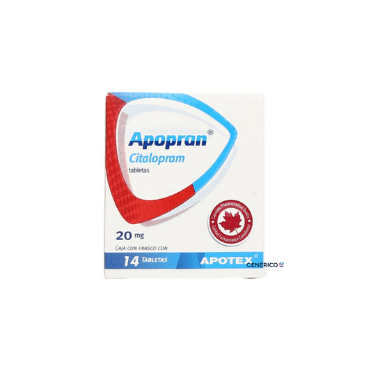 APOPRAN TAB. 20 MG. CAJA C/14