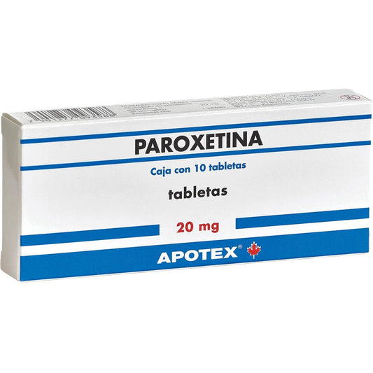 PAROXETINATAB.20MG.CAJAC/10