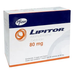 LIPITOR 80MG TAB C30 DUO