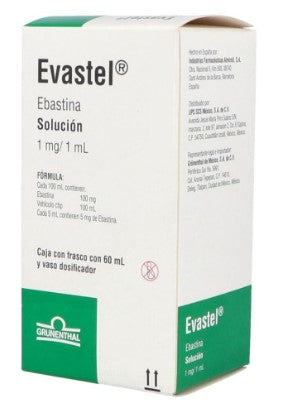 EVASTEL 100 MG SOL 60 ML
