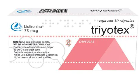 TRIYOTEX 75MG CAP C30