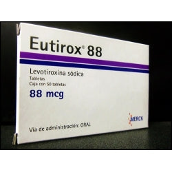 EUTIROX 88MCG TAB C50