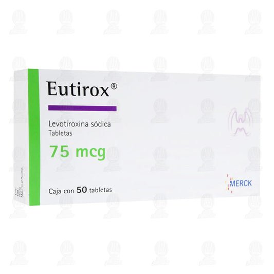 EUTIROX 75MCG TAB C50