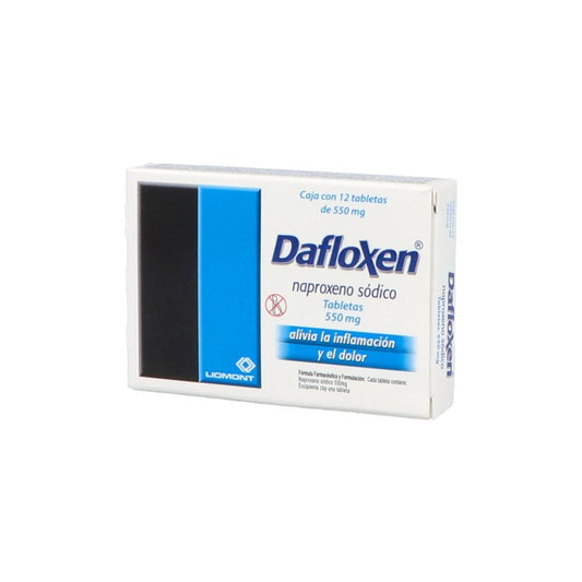 DAFLOXEN 550MG TAB C12