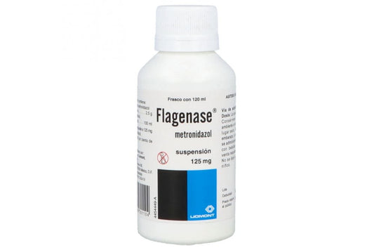 FLAGENASE SUSP. 125 MG. CAJA C/FCO. C/120 ML.