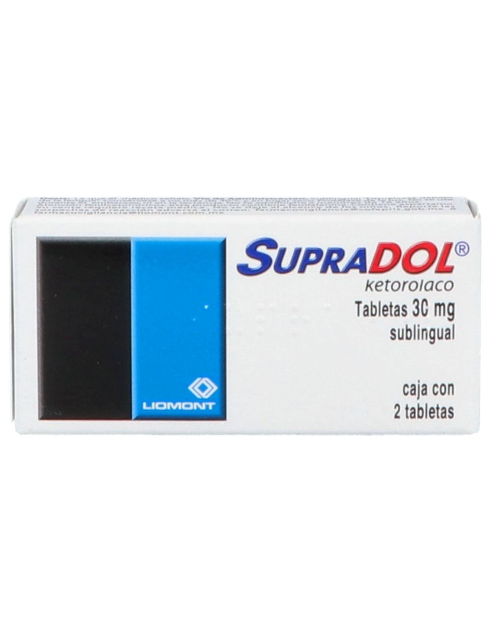 SUPRADOL SUBL 30MG TAB C2