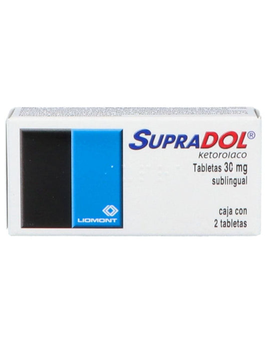 SUPRADOL SUBL 30MG TAB C2