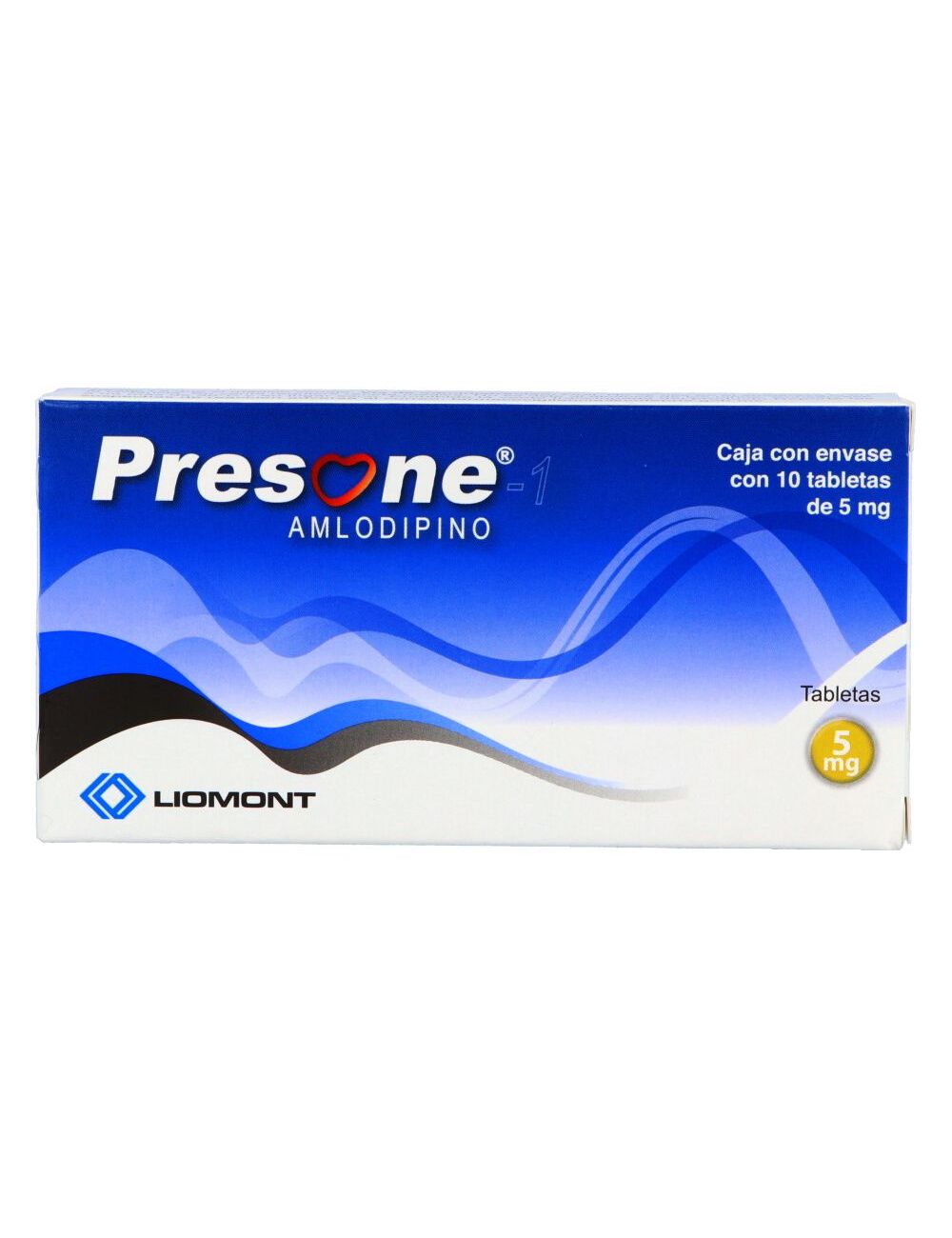 PRESONE1 5MG TAB C10