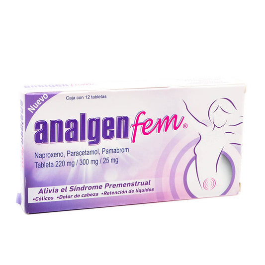 ANALGEN FEM TAB CAJA C12