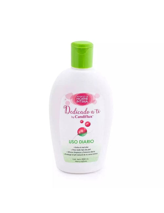 CANDIFLUX SHAMPOO DE HIGIENE INTIMA USO DIARIO CAJA C/FCO. C/250 ML.